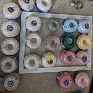 DMC 3 cord crochet thread assortment